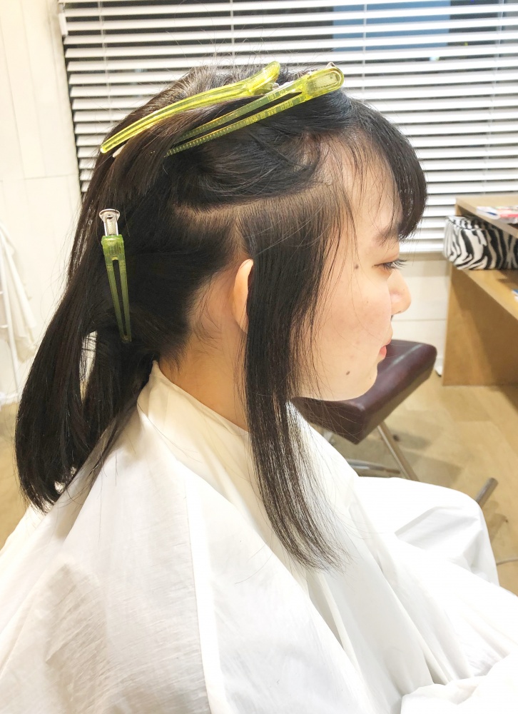 刈り上げjk 女子高生 武蔵新城駅の美容室 Peace Hair ピースヘアー